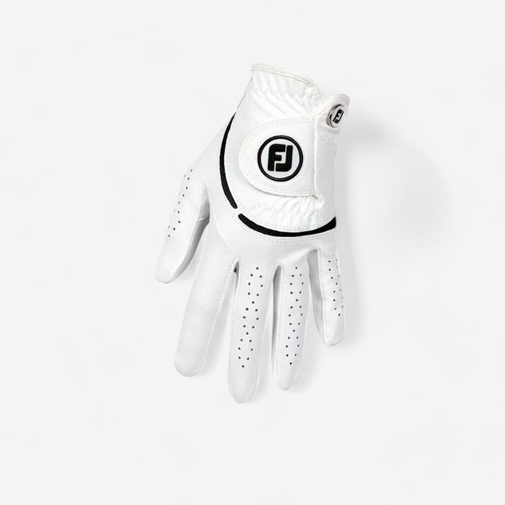 Women's golf RH Footjoy glove - WeatherSof white